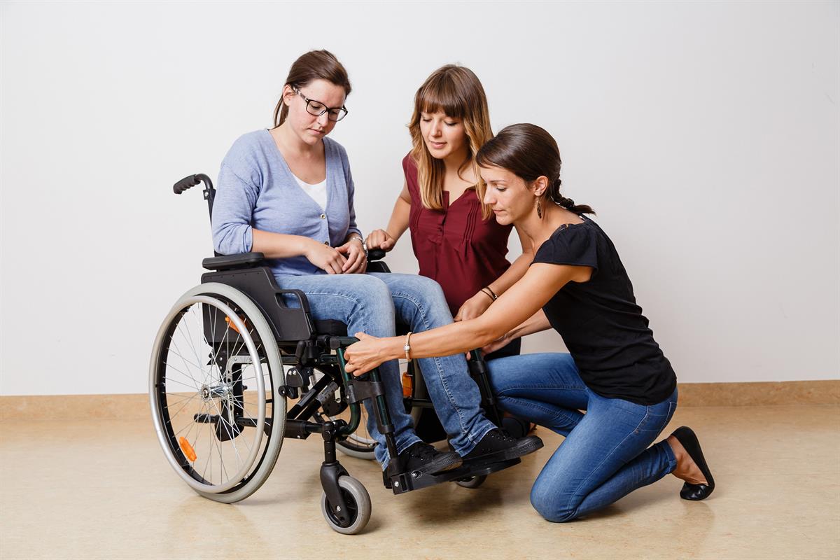 Ergotherapie Rollstuhl