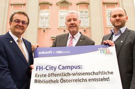 Einzigartige Kooperation: Integration der Stadtbücherei Wiener Neustadt am neuen City Campus der Fachhochschule Wiener Neustadt
