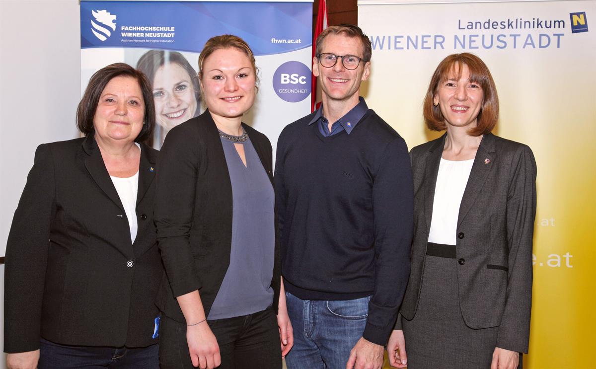 Studierende gestalten Fortbildungsveranstaltung für das Landesklinikum Wiener Neustadt