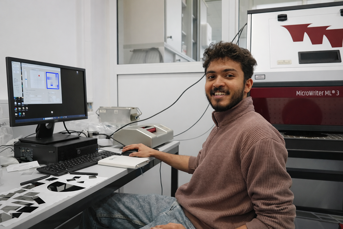 PhD-Student Joel George 