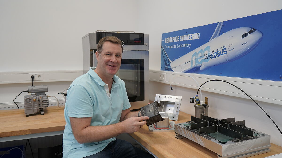 Projektmitarbeiter Christof Obertscheider vom Institut für Applied Mechanics 