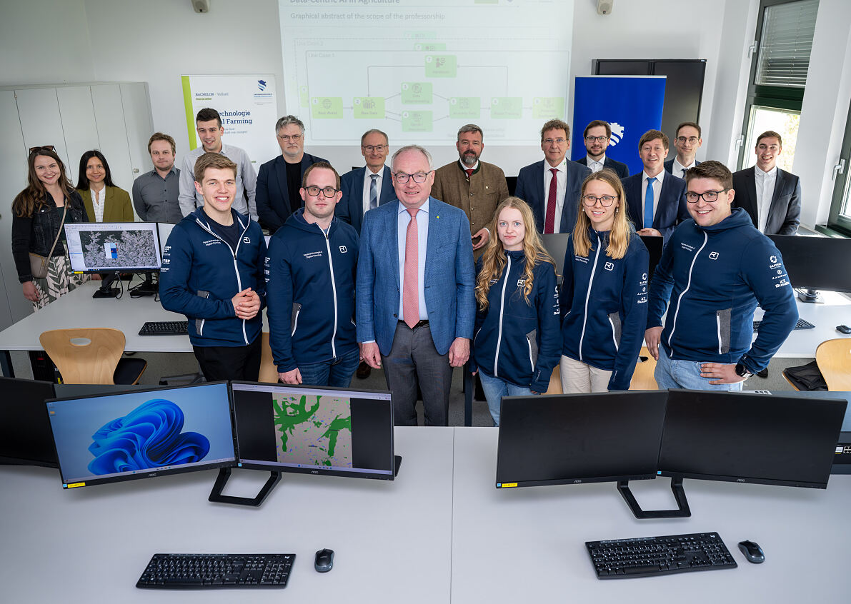 Stiftungsprofessur für KI in der Landwirtschaft