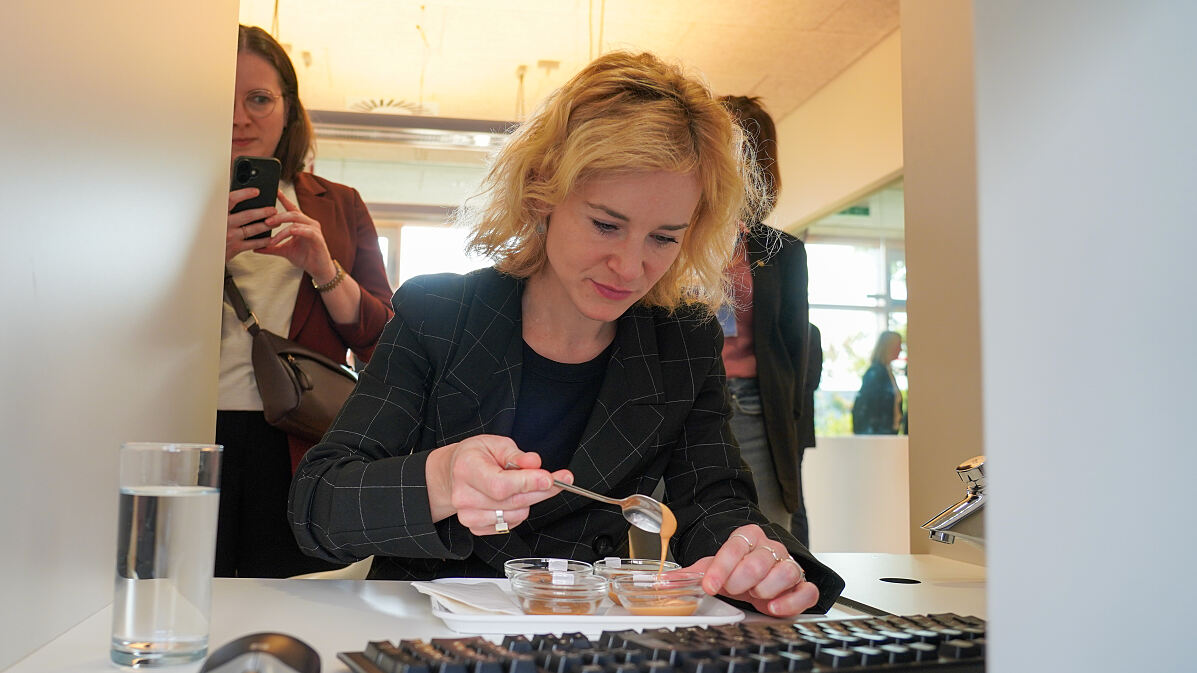 Bundesministerin Eva-Maria Holzleitner zu Besuch am Campus Wieselburg