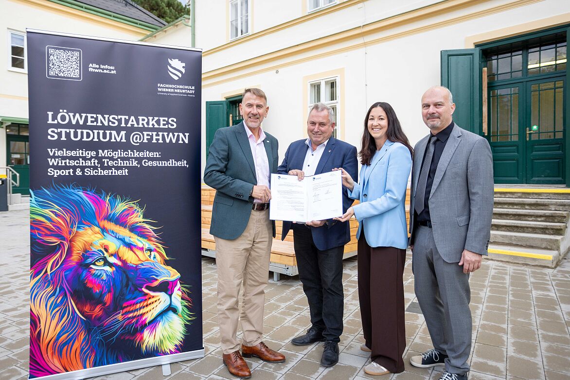 Bildungspartnerschaft zwischen FH Wiener Neustadt und Sta. Christiana Frohsdorf 