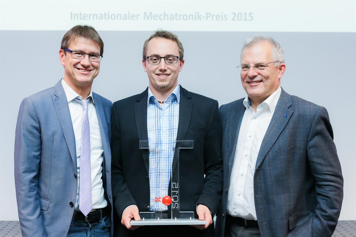 FHWN-Master-Student Sieger beim internationalen Mechatronik-Preis 2015  
