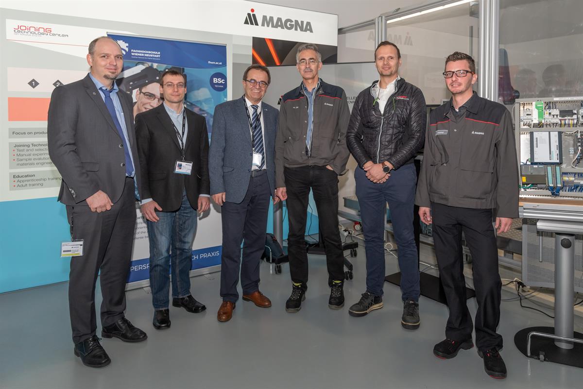 Magna Steyr kooperiert mit Robotik-Studiengang der FH Wiener Neustadt