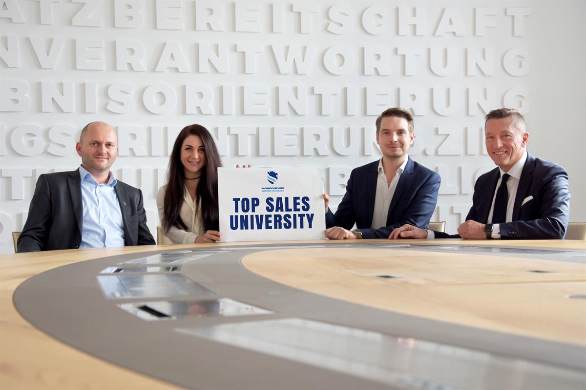 FH Wiener Neustadt wieder unter weltweit beste Sales-Universitäten gewählt