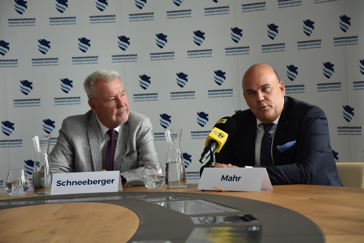 FH Wiener Neustadt präsentiert Armin Mahr als neuen CEO