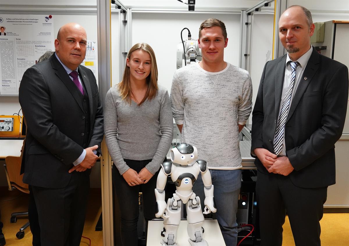 Fachhochschule Wiener Neustadt eröffnet neues Robotik-Labor