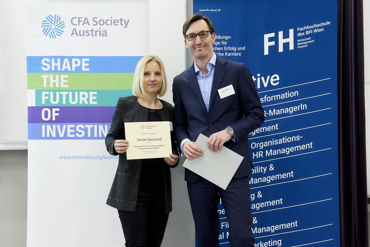 CFA Society Austria Preis: FHWN-Alumni siegreich