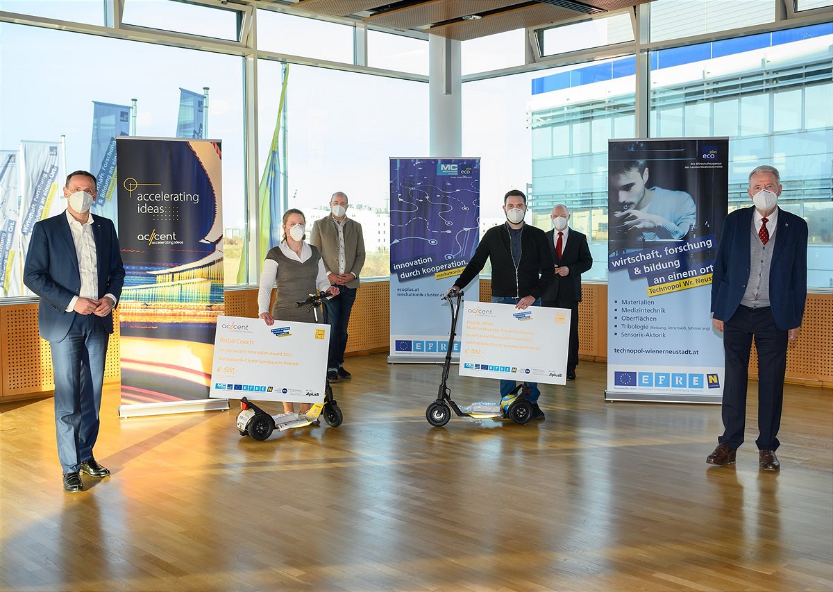 Innovation Award: Robotik Sonderpreis geht an die FHWN