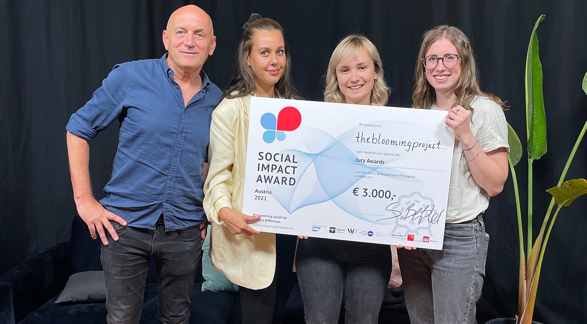 Social Impact Award für „thebloomingproject“ 