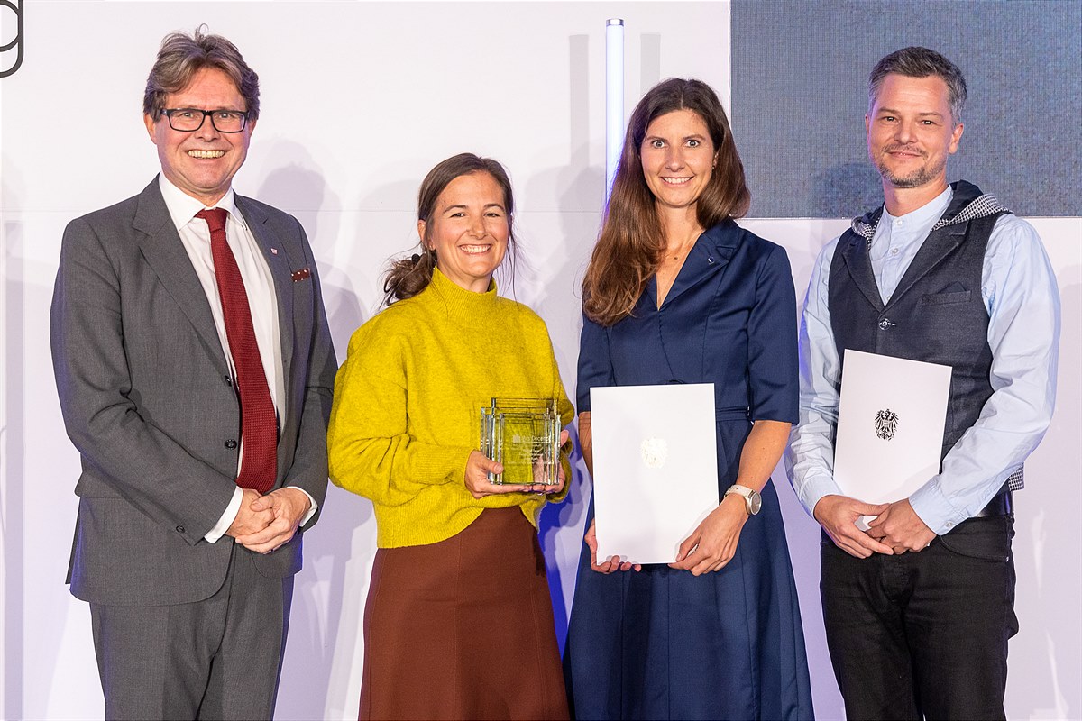 Lohn für innovative Konzepte: Ars Docendi Staatspreis geht erneut an FHWN-Team