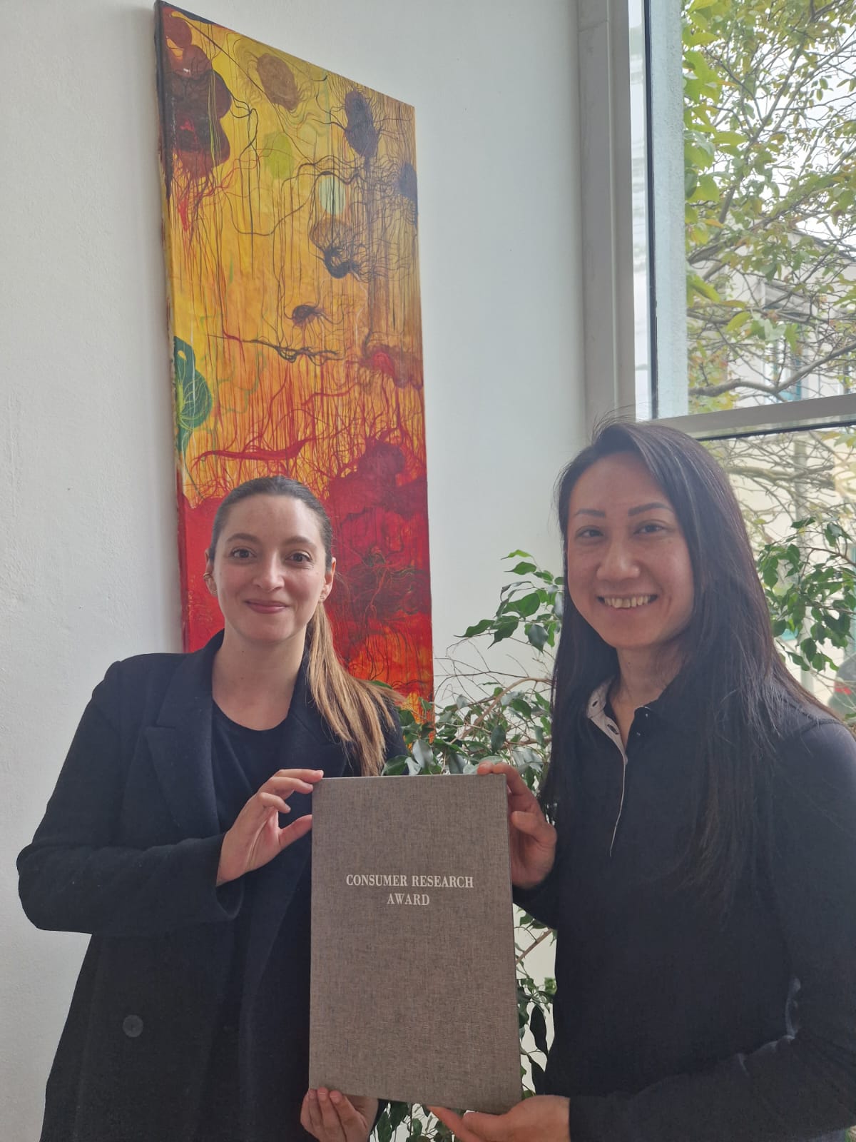 Die Gewinnerinnen Natalia Aldana und Chieh Pan