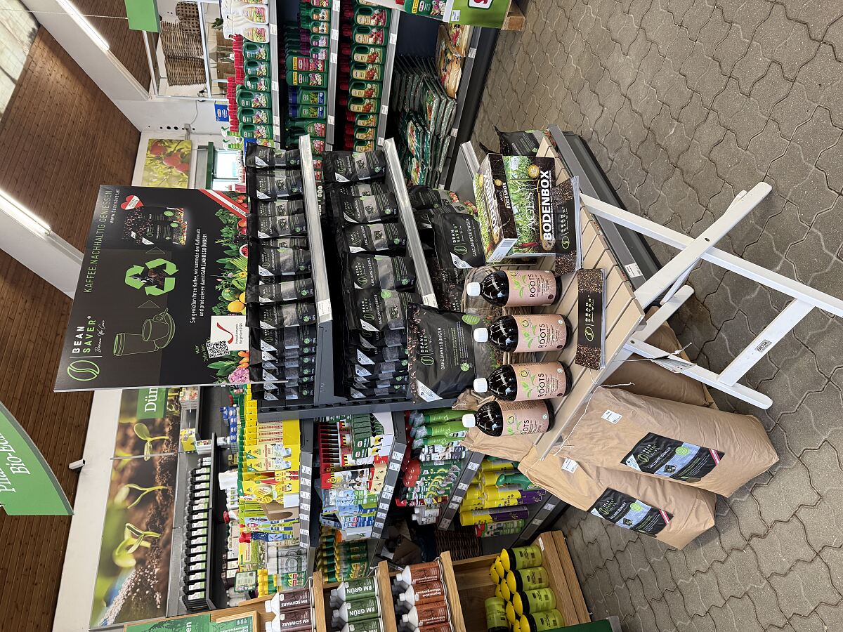BeanSaver Pflanzendünger aus Kaffeesatz
