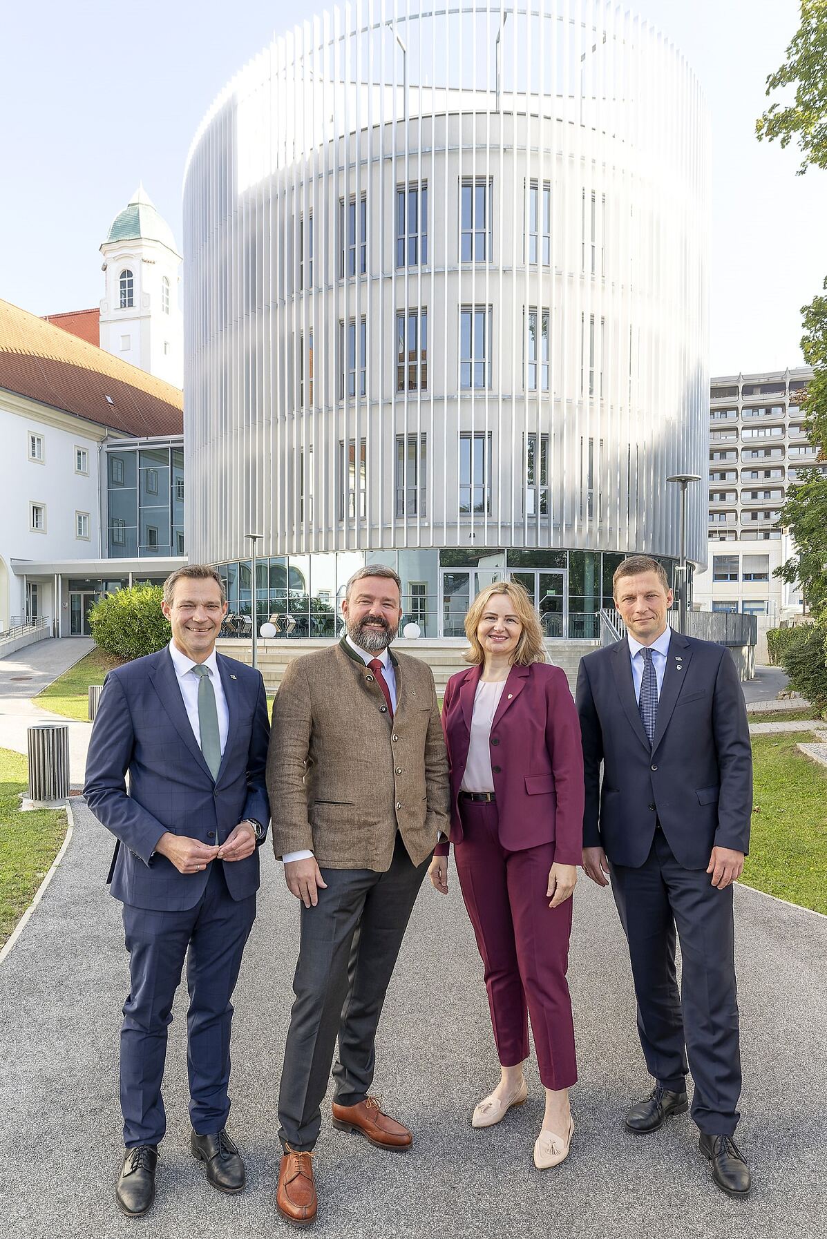 Das neue Führungsduo der FH Wiener Neustadt